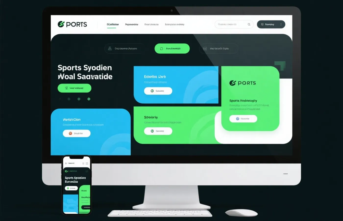 平台多端界面示意